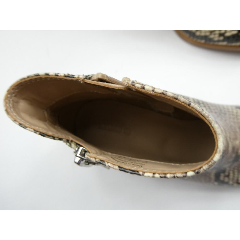 Aldo Python Print Booties, Size 7, New Without Box - image 2